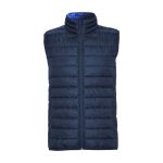 Gilet isolant en polyester avec effet duvet pour homme 290 g/m² Roly couleur bleu marine