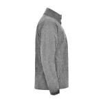 Veste softshell avec logo en polyester 3 couches unisexe 300 g/m² Roly couleur gris deuxième vue latérale