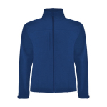 Veste softshell avec logo en polyester 3 couches unisexe 300 g/m² Roly couleur bleu roi