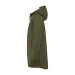 Coupe-vent avec logo imperméable en polyester pour homme 210 g/m² Roly couleur vert militaire vue latérale