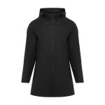Coupe-vent avec logo imperméable en polyester pour femme 210 g/m² Roly couleur noir