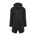 Coupe-vent avec logo imperméable en polyester pour femme 210 g/m² Roly couleur noir deuxième vue arrière