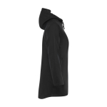 Coupe-vent avec logo imperméable en polyester pour femme 210 g/m² Roly couleur noir deuxième vue latérale