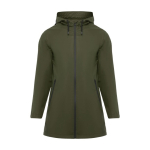 Coupe-vent avec logo imperméable en polyester pour femme 210 g/m² Roly couleur vert militaire