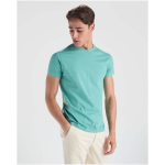 T-shirt promotionnel 100 % coton en tricot pour homme 190 g/m² Roly couleur bleu foncé image nature morte