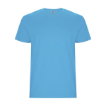T-shirt personnalisé 100% coton en tricot pour enfant 190 g/m² Roly couleur turquoise