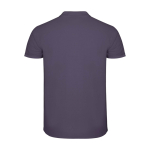 Polo homme en coton en tricot piqué à manches courtes 200 g/m² Roly deuxième vue arrière