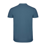 Polo homme en coton en tricot piqué à manches courtes 200 g/m² Roly deuxième vue arrière