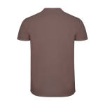 Polo homme en coton en tricot piqué à manches courtes 200 g/m² Roly deuxième vue arrière