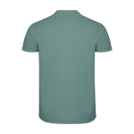 Polo homme en coton en tricot piqué à manches courtes 200 g/m² Roly deuxième vue arrière