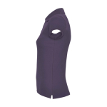 Polo personnalisé en tricot piqué 100% coton pour femme 200 g/m² Roly vue latérale
