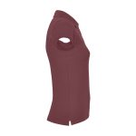 Polo personnalisé en tricot piqué 100% coton pour femme 200 g/m² Roly deuxième vue latérale