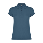 Polo personnalisé en tricot piqué 100% coton pour femme 200 g/m² Roly
