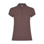 Polo personnalisé en tricot piqué 100% coton pour femme 200 g/m² Roly