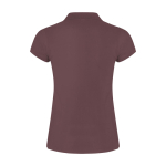 Polo personnalisé en tricot piqué 100% coton pour femme 200 g/m² Roly deuxième vue arrière