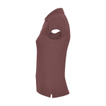 Polo personnalisé en tricot piqué 100% coton pour femme 200 g/m² Roly vue latérale