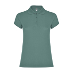 Polo personnalisé en tricot piqué 100% coton pour femme 200 g/m² Roly