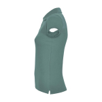 Polo personnalisé en tricot piqué 100% coton pour femme 200 g/m² Roly vue latérale