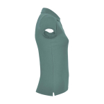 Polo personnalisé en tricot piqué 100% coton pour femme 200 g/m² Roly deuxième vue latérale