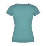 T-shirt pour entreprise en tricot 100% coton pour femme 155 g/m² Roly deuxième vue arrière