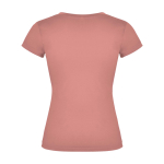 T-shirt pour entreprise en tricot 100% coton pour femme 155 g/m² Roly deuxième vue arrière