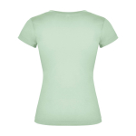 T-shirt pour entreprise en tricot 100% coton pour femme 155 g/m² Roly deuxième vue arrière
