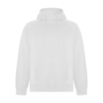 Sweat-shirt fait de 57% de coton biologique unisexe 300 g/m² Roly couleur blanc