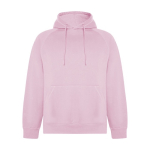 Sweat-shirt fait de 57% de coton biologique unisexe 300 g/m² Roly couleur rose clair 