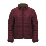 Veste publicitaire matelassée pour femme 100% polyester 290 g/m² Roly couleur bordeaux