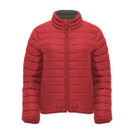 Veste publicitaire matelassée pour femme 100% polyester 290 g/m² Roly couleur rouge