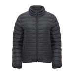 Veste publicitaire matelassée pour femme 100% polyester 290 g/m² Roly couleur gris graphite