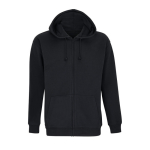 Sweat à capuche en coton et polyester SOL'S Carter 280 g/m² couleur noir