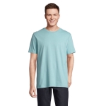 T-shirt unisexe 100% coton biologique SOL'S Legend 175 g/m² couleur bleu ciel vue photographique