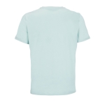 T-shirt unisexe 100% coton biologique SOL'S Legend 175 g/m² couleur bleu gris vue arrière