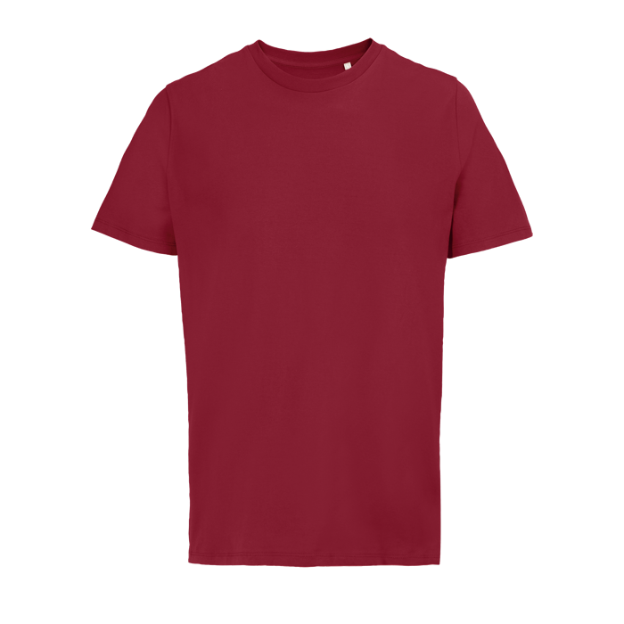 T-shirt unisexe 100 % coton biologique SOL'S Legend 175 g/m² couleur rouge désaturé