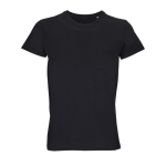 T-shirt unisexe en coton avec col rond SOL'S Crusader 150 g/m² couleur noir troisième vue