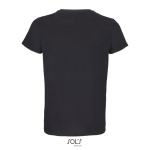 T-shirt unisexe en coton avec col rond SOL'S Crusader 150 g/m² couleur noir vue arrière