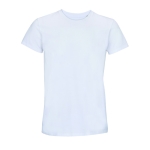 T-shirt unisexe en coton avec col rond SOL'S Crusader 150 g/m² couleur blanc neuvième vue