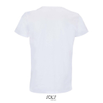 T-shirt unisexe en coton avec col rond SOL'S Crusader 150 g/m² couleur blanc vue arrière