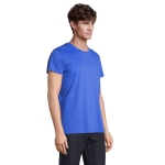 T-shirt unisexe en coton avec col rond SOL'S Crusader 150 g/m² couleur bleu roi troisième vue photographique