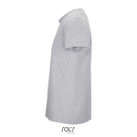 T-shirt unisexe en coton avec col rond SOL'S Crusader 150 g/m² couleur gris chiné vue latérale
