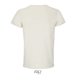 T-shirt unisexe en coton avec col rond SOL'S Crusader 150 g/m² couleur naturel vue arrière