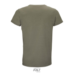 T-shirt unisexe en coton avec col rond SOL'S Crusader 150 g/m² couleur vert militaire vue arrière