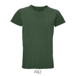 T-shirt unisexe en coton avec col rond SOL'S Crusader 150 g/m² couleur vert foncé vue d'ambiance