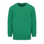 Sweat coton/polyester recyclé, enfants, SOL'S Columbia 280 g/m² couleur vert huitième vue