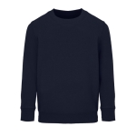 Sweat coton/polyester recyclé, enfants, SOL'S Columbia 280 g/m² couleur bleu marine