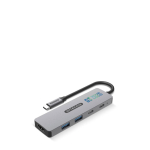 Hub USB-A et USB-C à charge rapide ou transfert de données vue principale