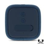 Enceinte carrée étanche Fresh 'n Rebel Rockbox Bold S couleur bleu quatrière vue