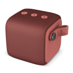 Enceinte carrée étanche Fresh 'n Rebel Rockbox Bold S couleur acajou