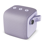 Enceinte carrée étanche Fresh 'n Rebel Rockbox Bold S couleur lilas
